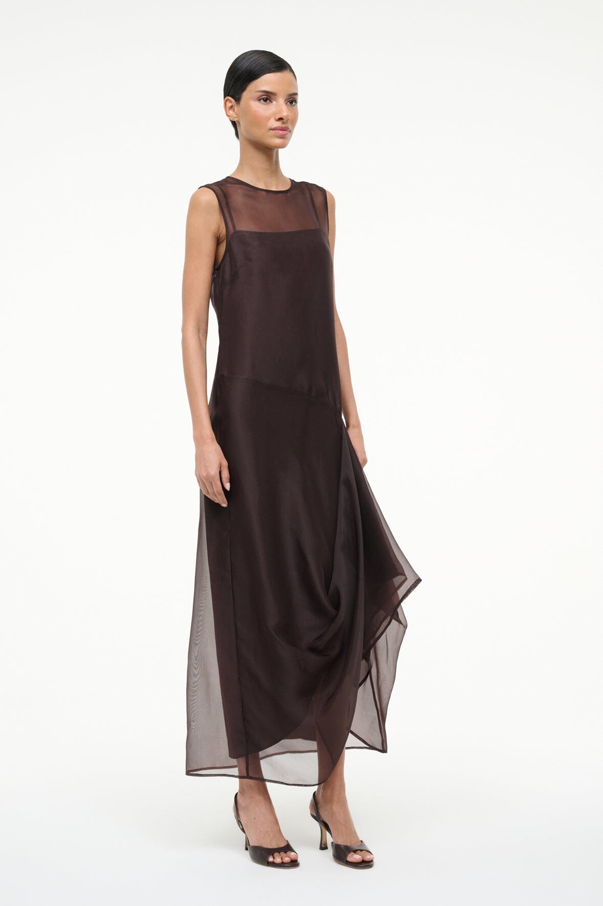 STAUD | Viola Dress Earth