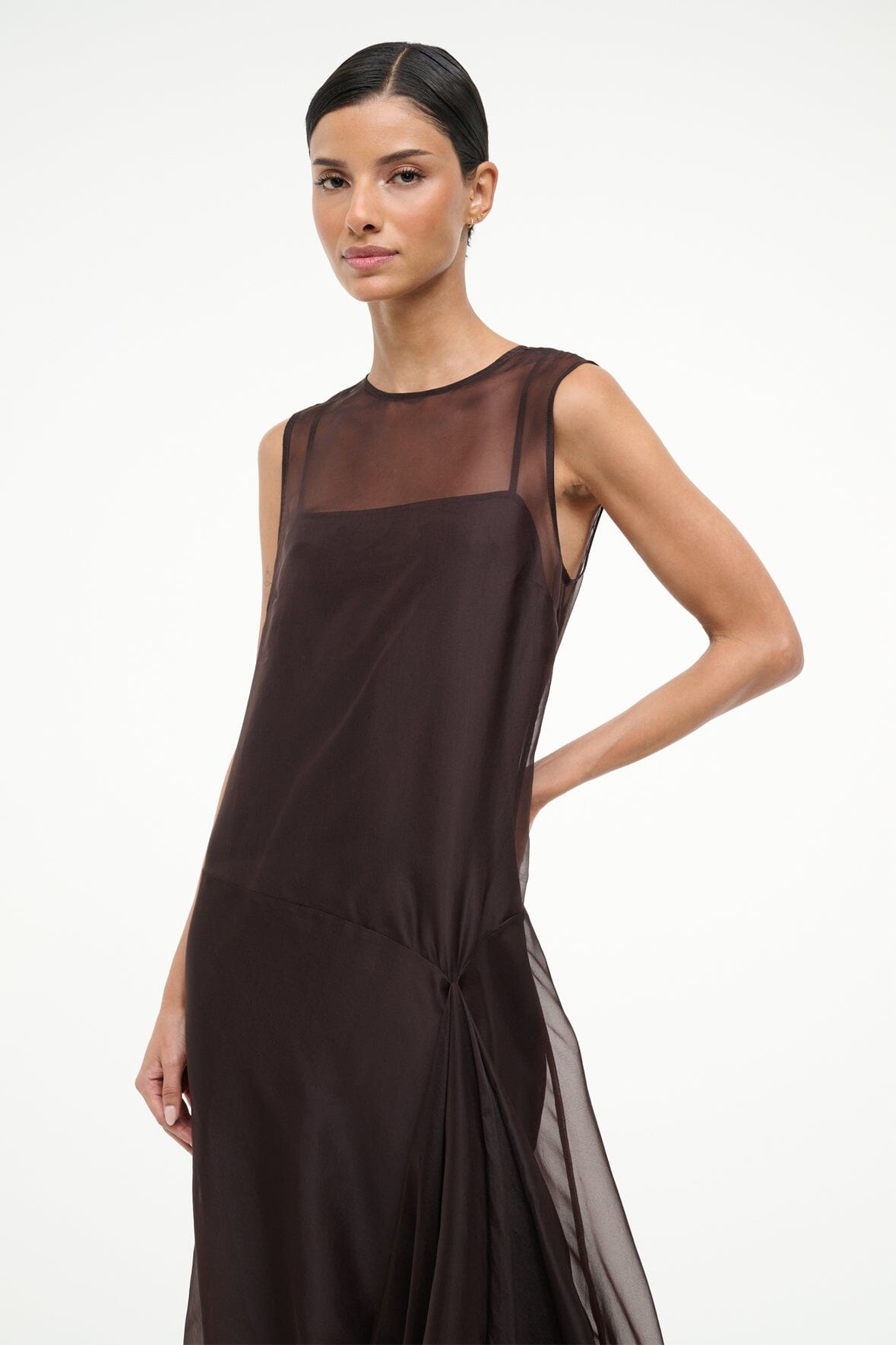 STAUD | Viola Dress Earth