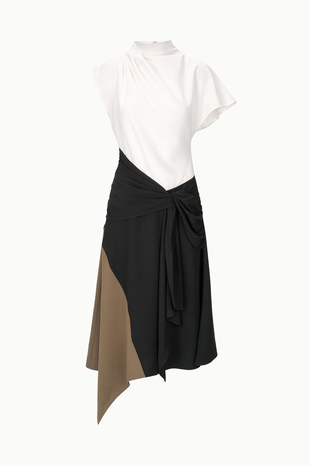 STAUD | Davina Dress Black Multi