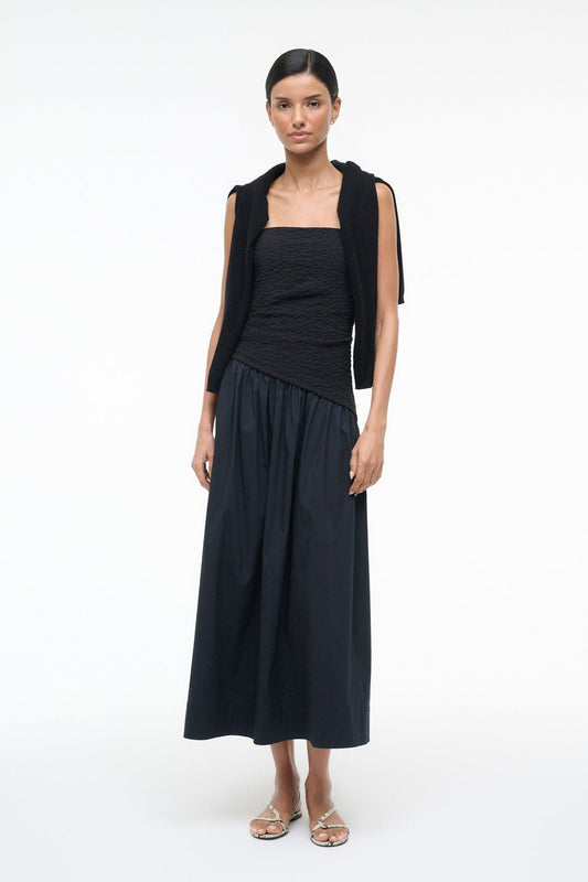 STAUD | Nia Dress Black