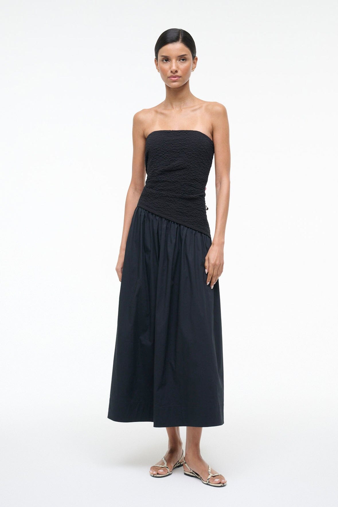 STAUD | Nia Dress Black