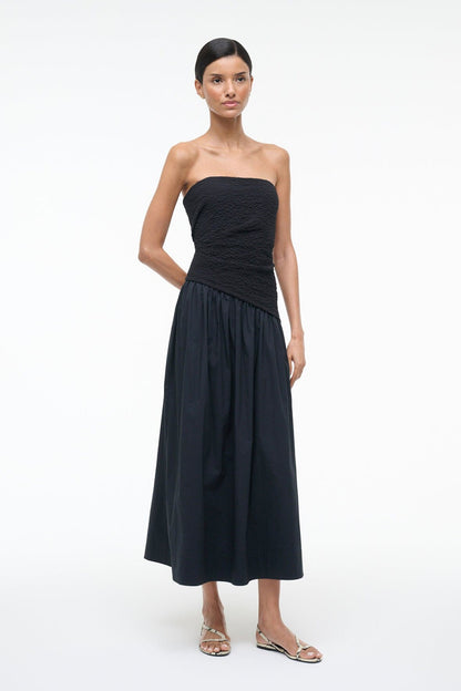 STAUD | Nia Dress Black