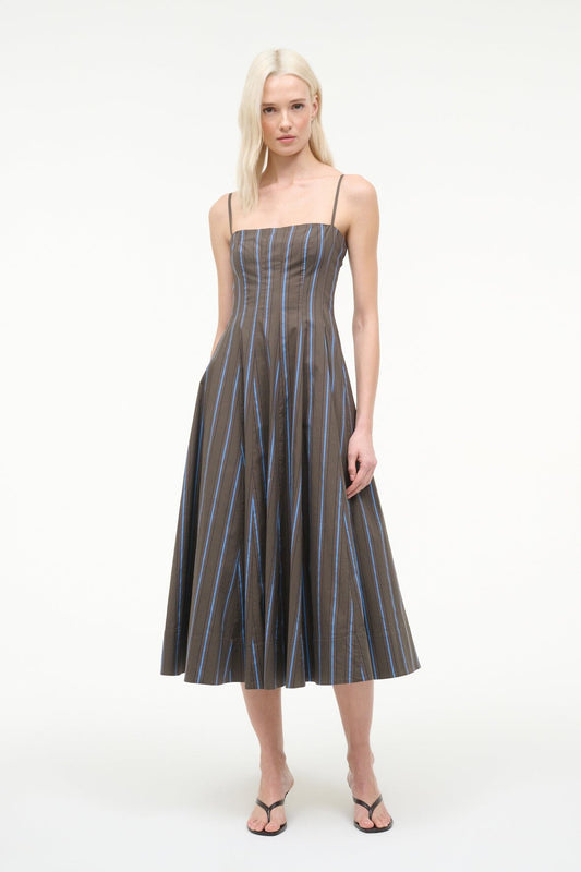 STAUD | Wylie Dress Huntington Stripe