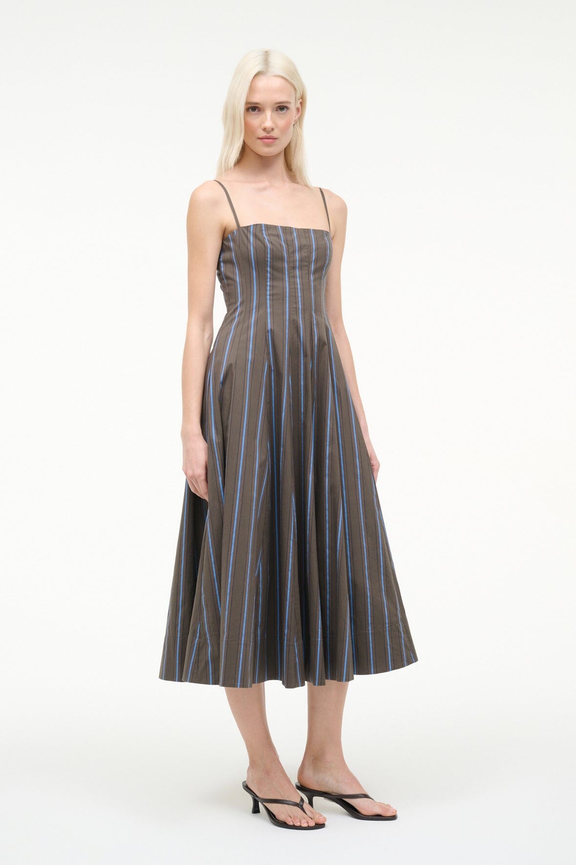 STAUD | Wylie Dress Huntington Stripe