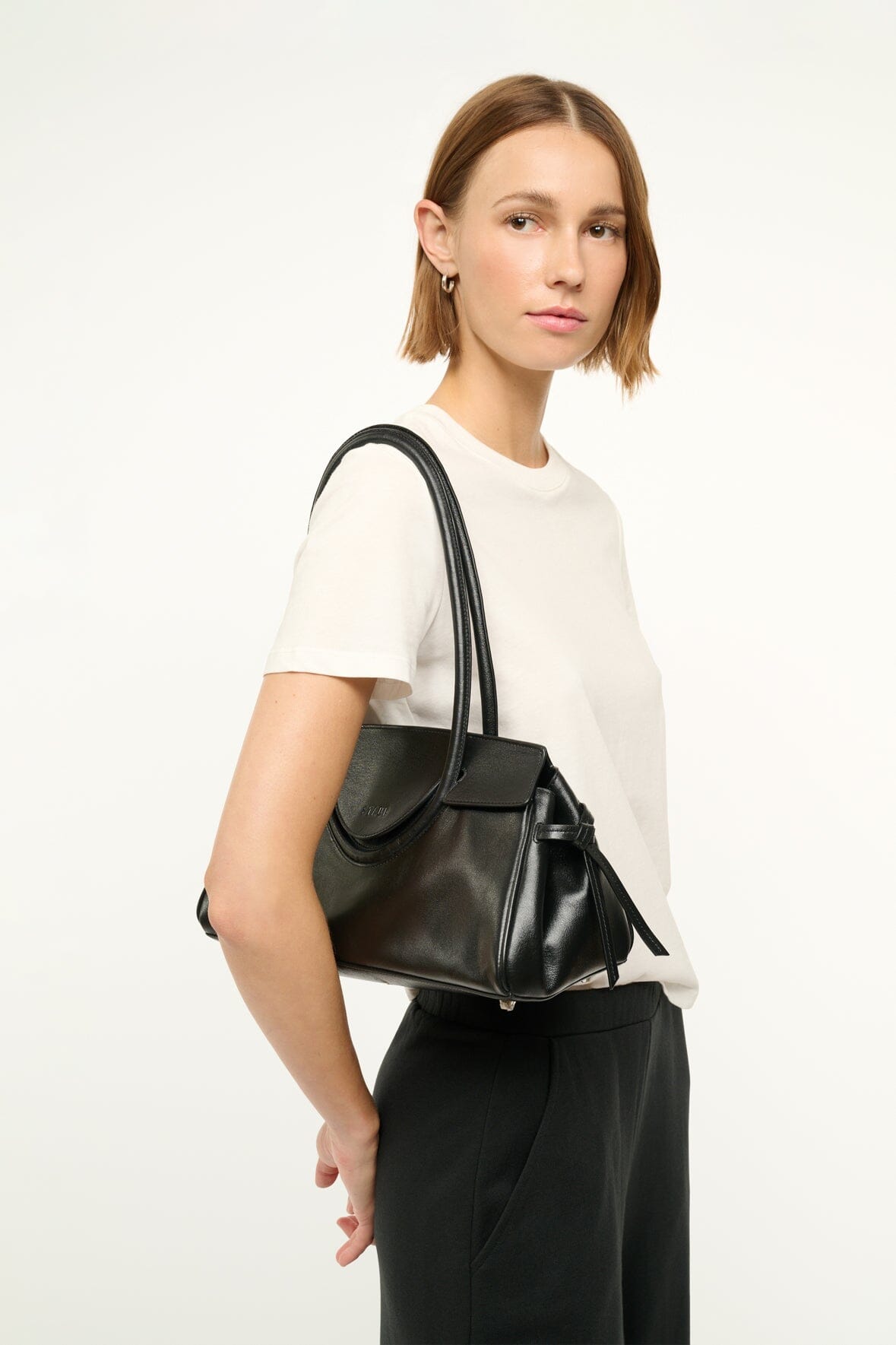 STAUD | Maude Shoulder Bag Black