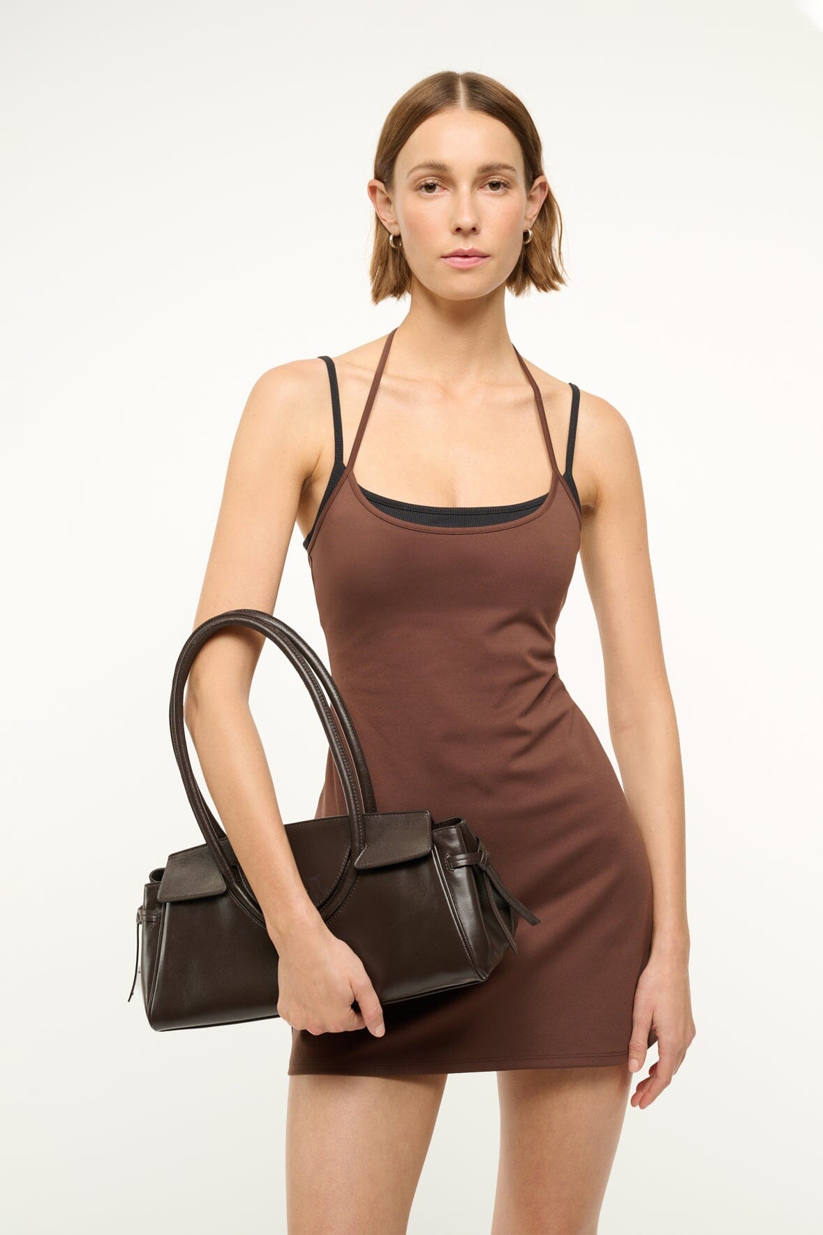 STAUD | Maude Shoulder Bag Espresso