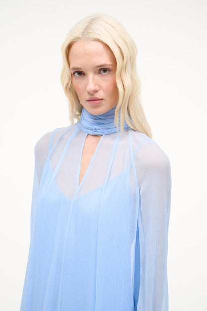 STAUD | Esther Mini Dress Clear Blue