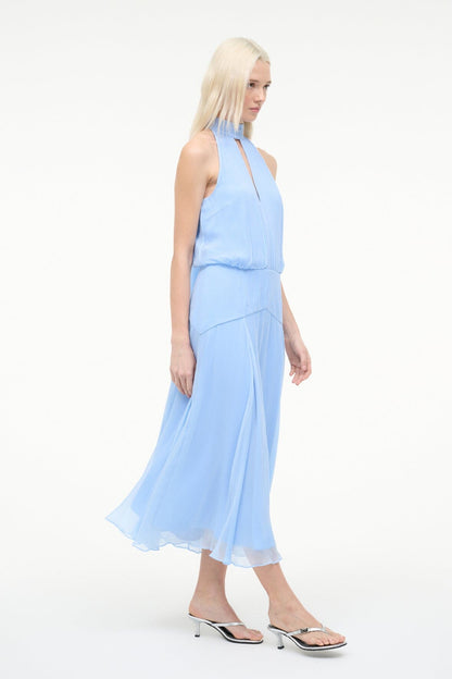 STAUD | Camryn Dress Clear Blue