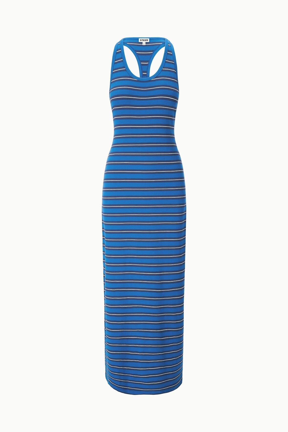 STAUD | Encino Dress Echo Stripe