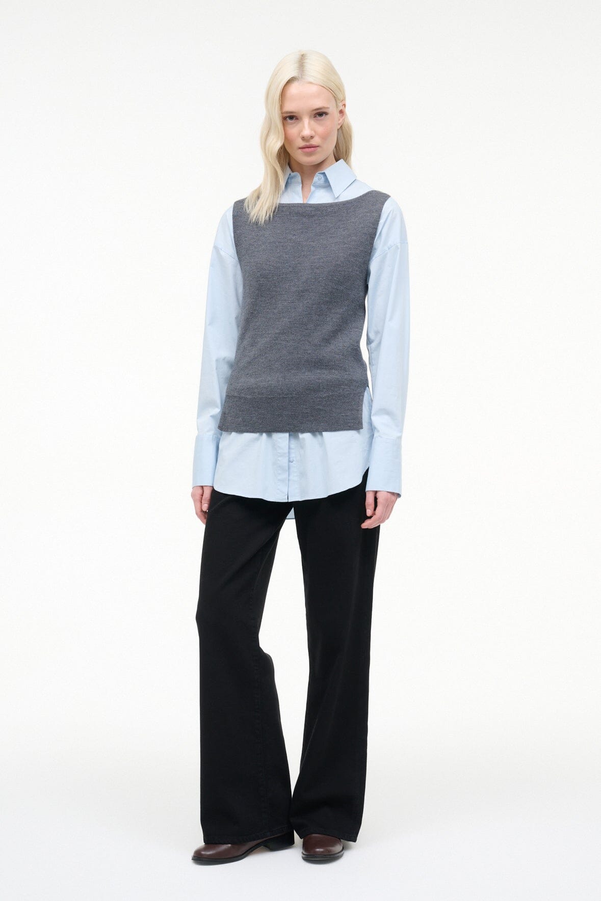 STAUD | Damian Top Charcoal Glacier