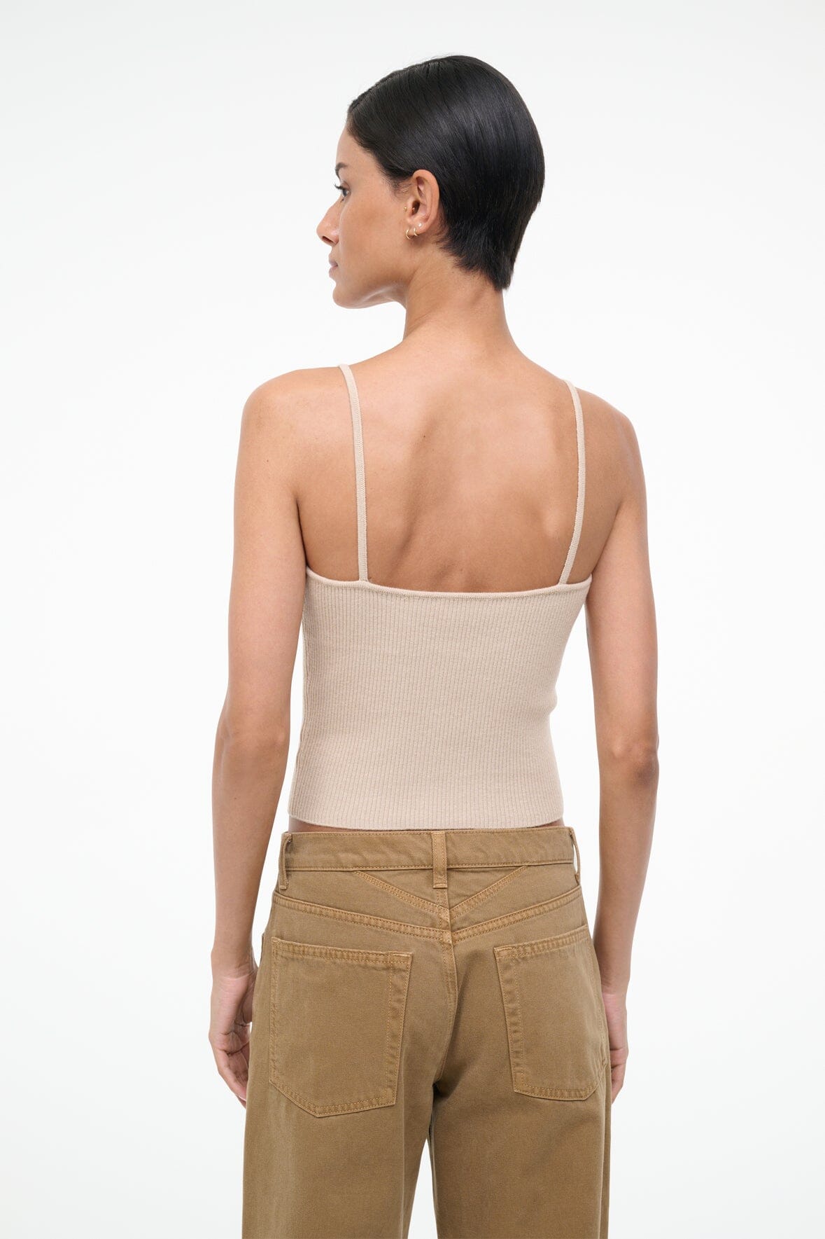 STAUD | Soleil Tank Fawn