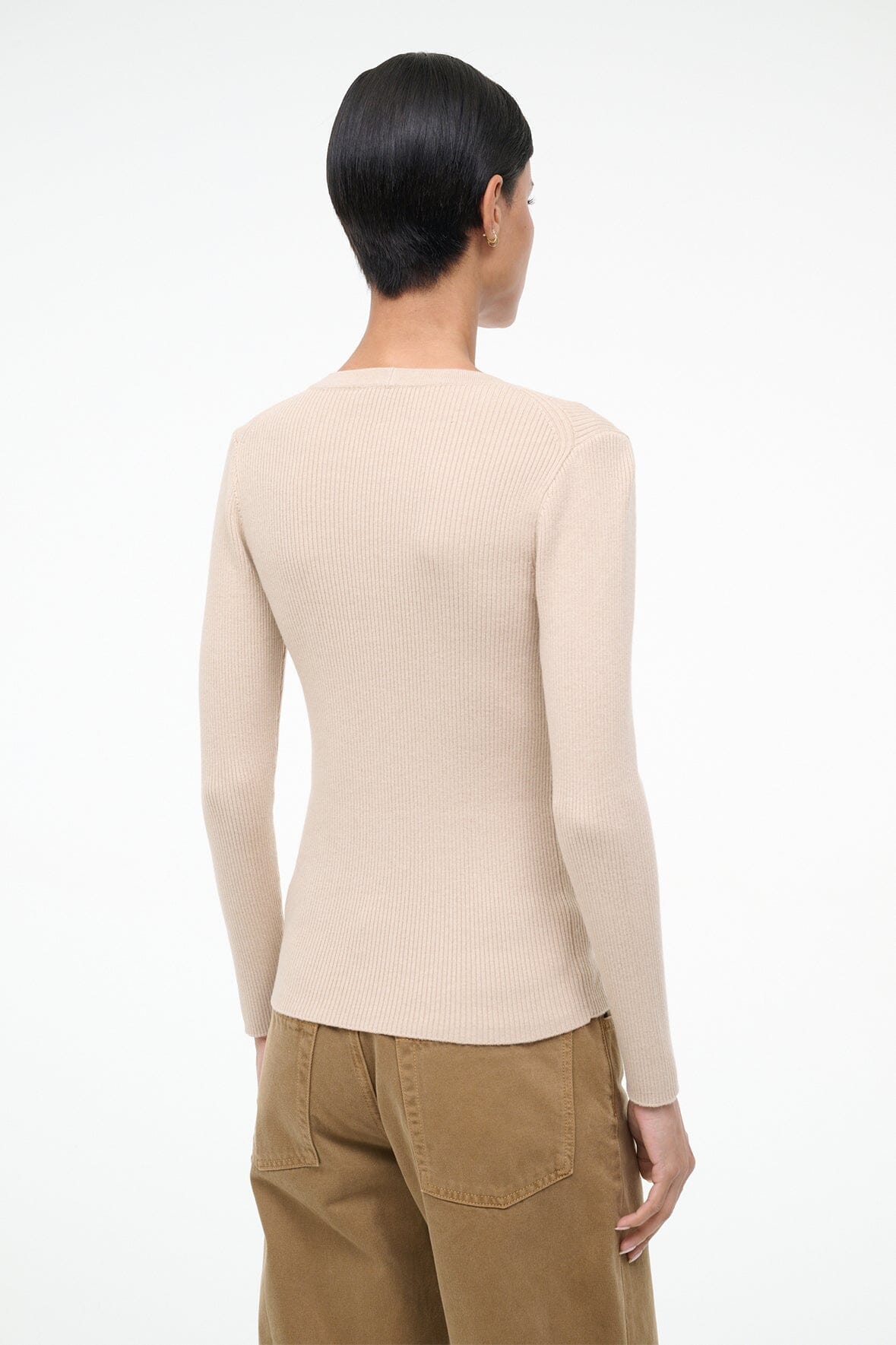 STAUD | Cargo Sweater Fawn
