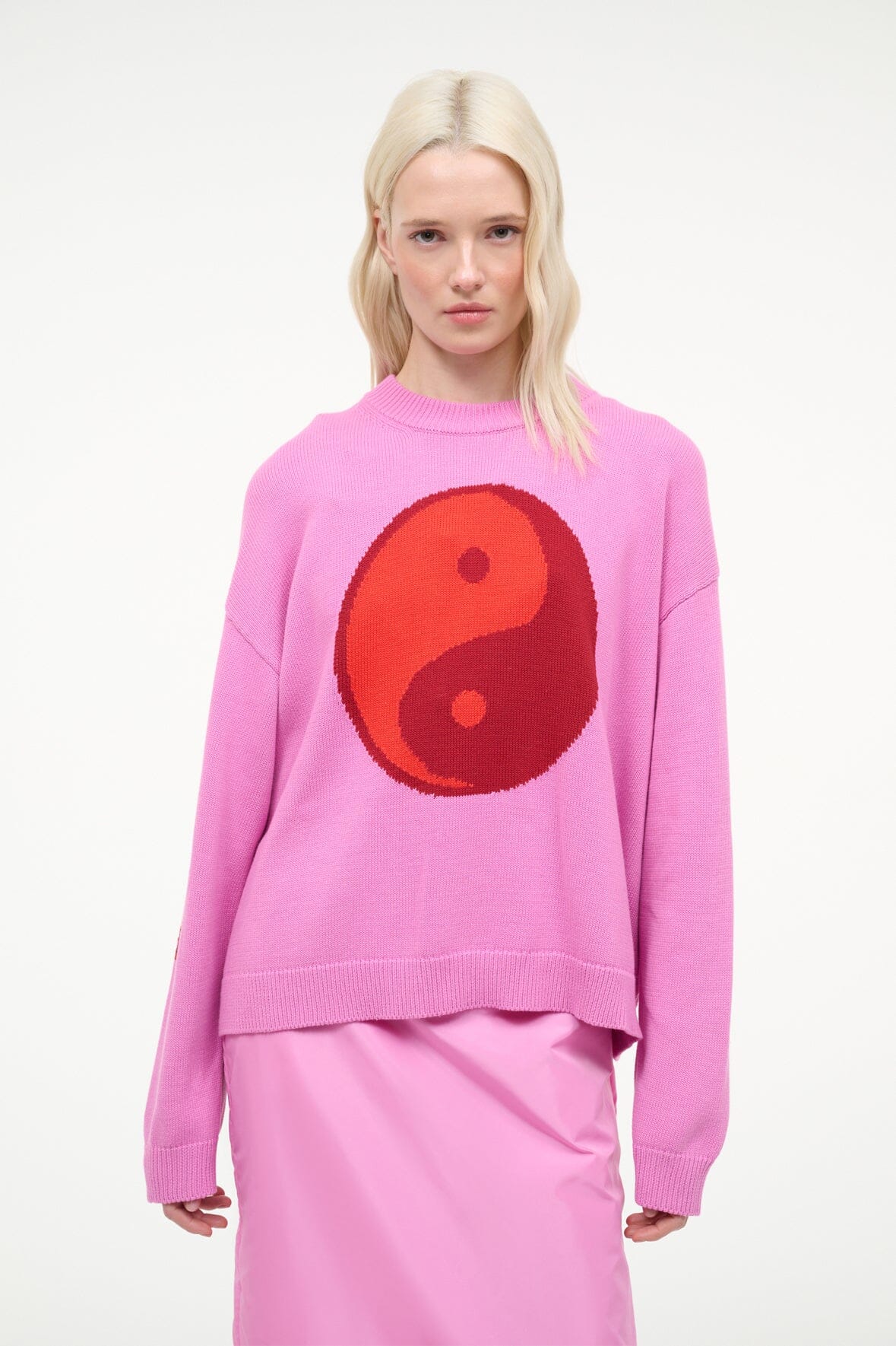 STAUD | Giada Sweater Orchid