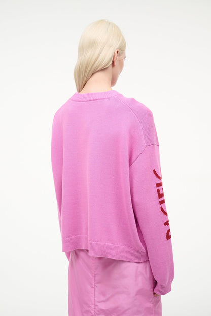 STAUD | Giada Sweater Orchid