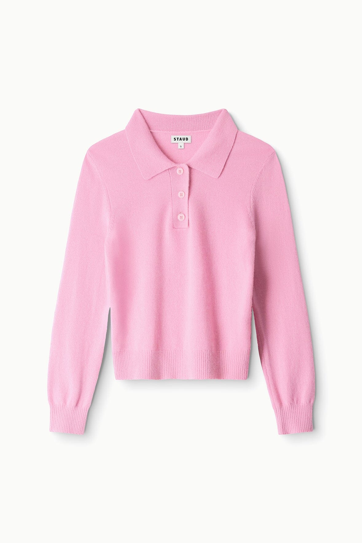 STAUD | Gemma Cashmere Sweater Papaya