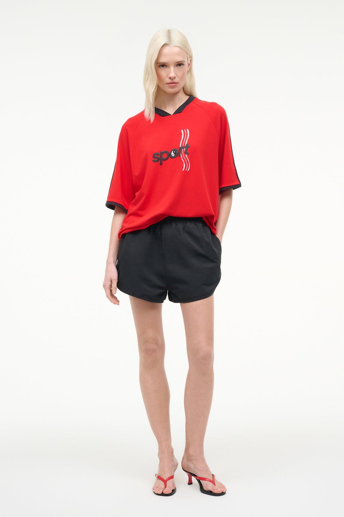 STAUD | Axis Top Cardinal
