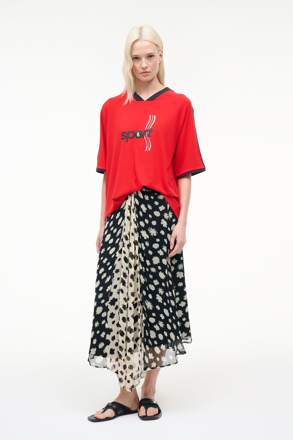 STAUD | Sonoma Skirt Ditsy Multi