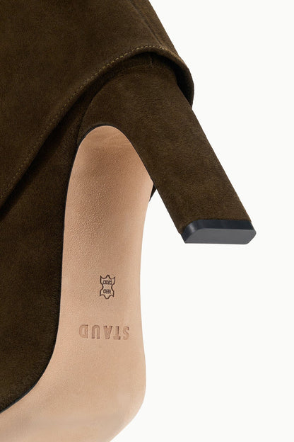STAUD | Wally Foldover High Heel Boot Truffle