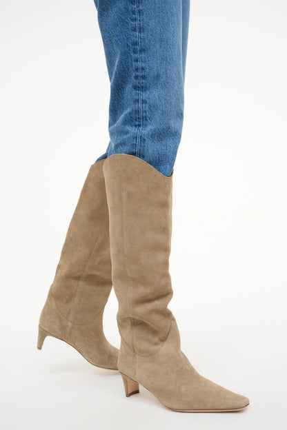 STAUD | Western Wally Boot Dune