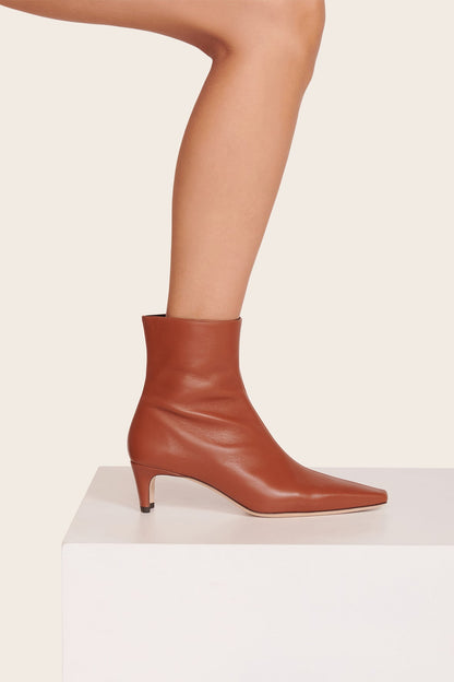 STAUD | Wally Ankle Boot Tan