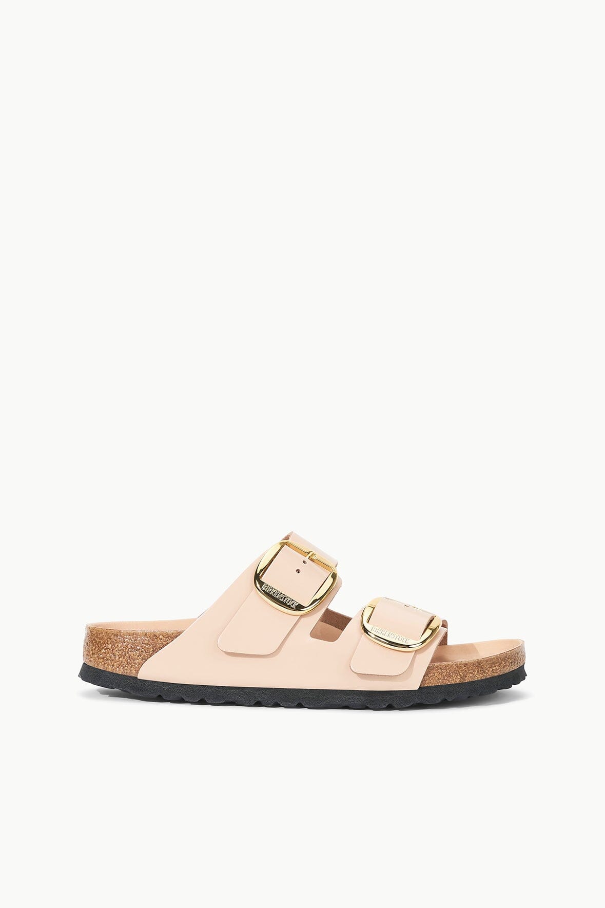 STAUD | Birkenstock Arizona Big Buckle Sandal - High Shine New Beige