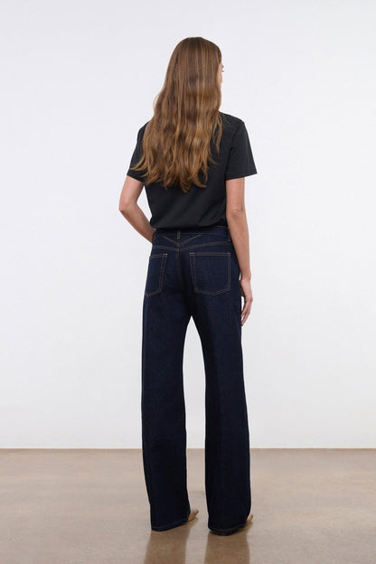 STAUD | Crew Neck T Shirt - Black