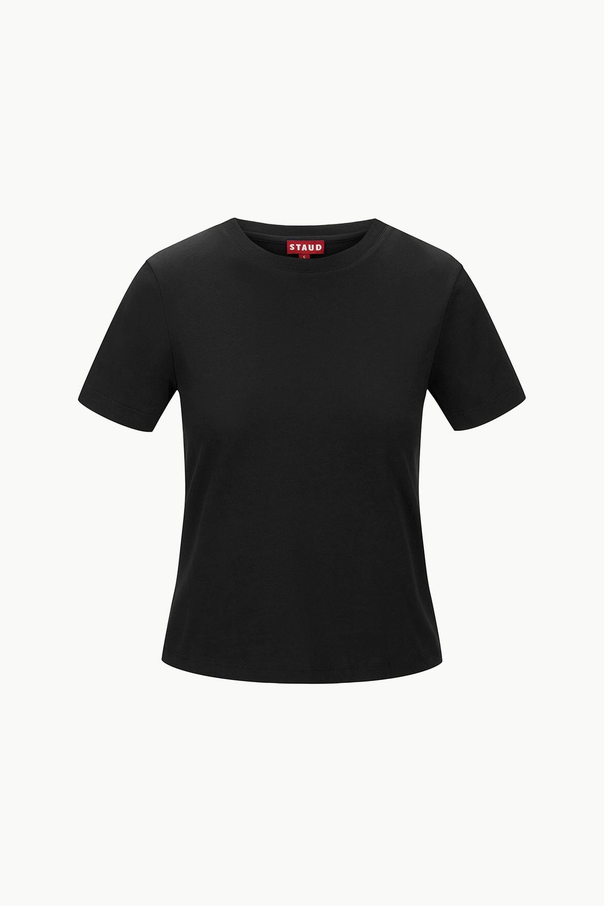 STAUD | Crew Neck T Shirt - Black