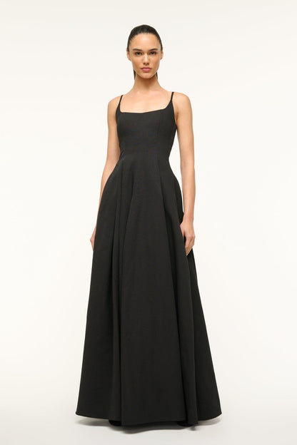 STAUD | Joy Maxi Dress Black