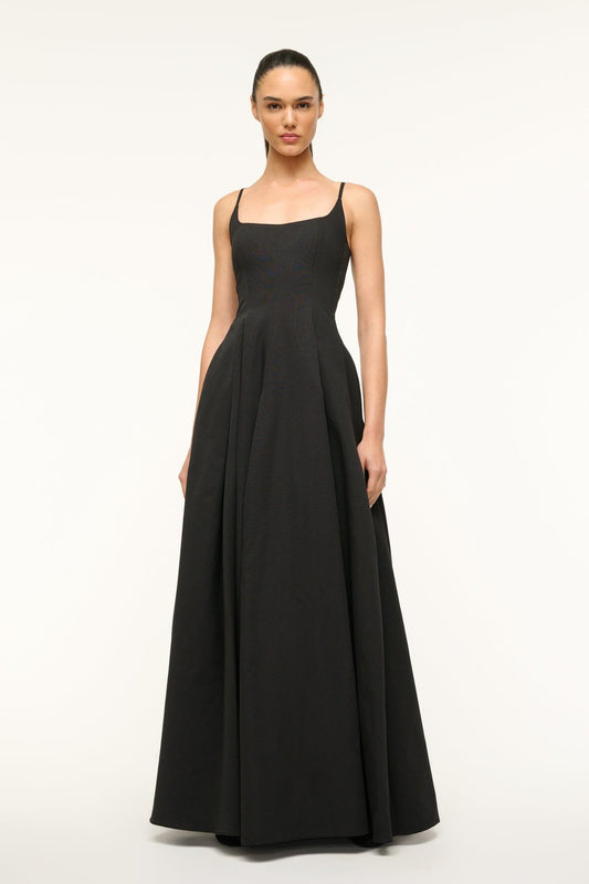 STAUD | Joy Maxi Dress Black