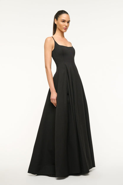 STAUD | Joy Maxi Dress Black