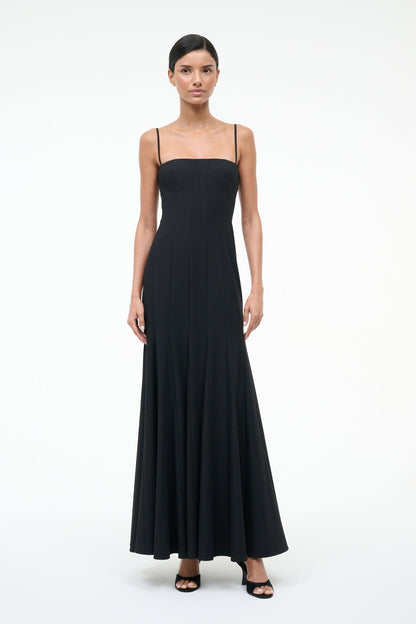 STAUD | Rila Dress Black
