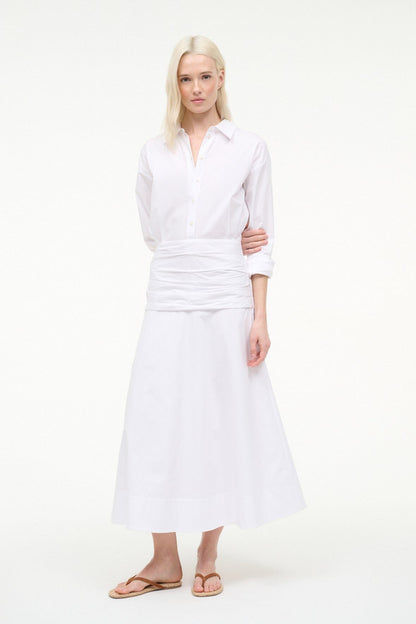 STAUD | Indya Dress White