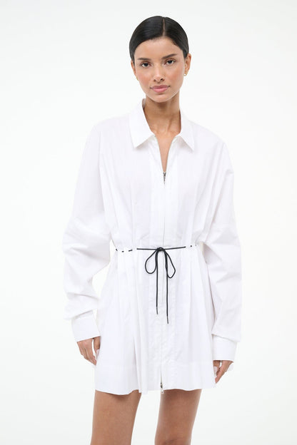 STAUD | Chi Dress White