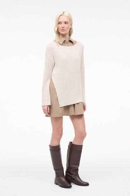 STAUD | Dane Dress Barley Ivory