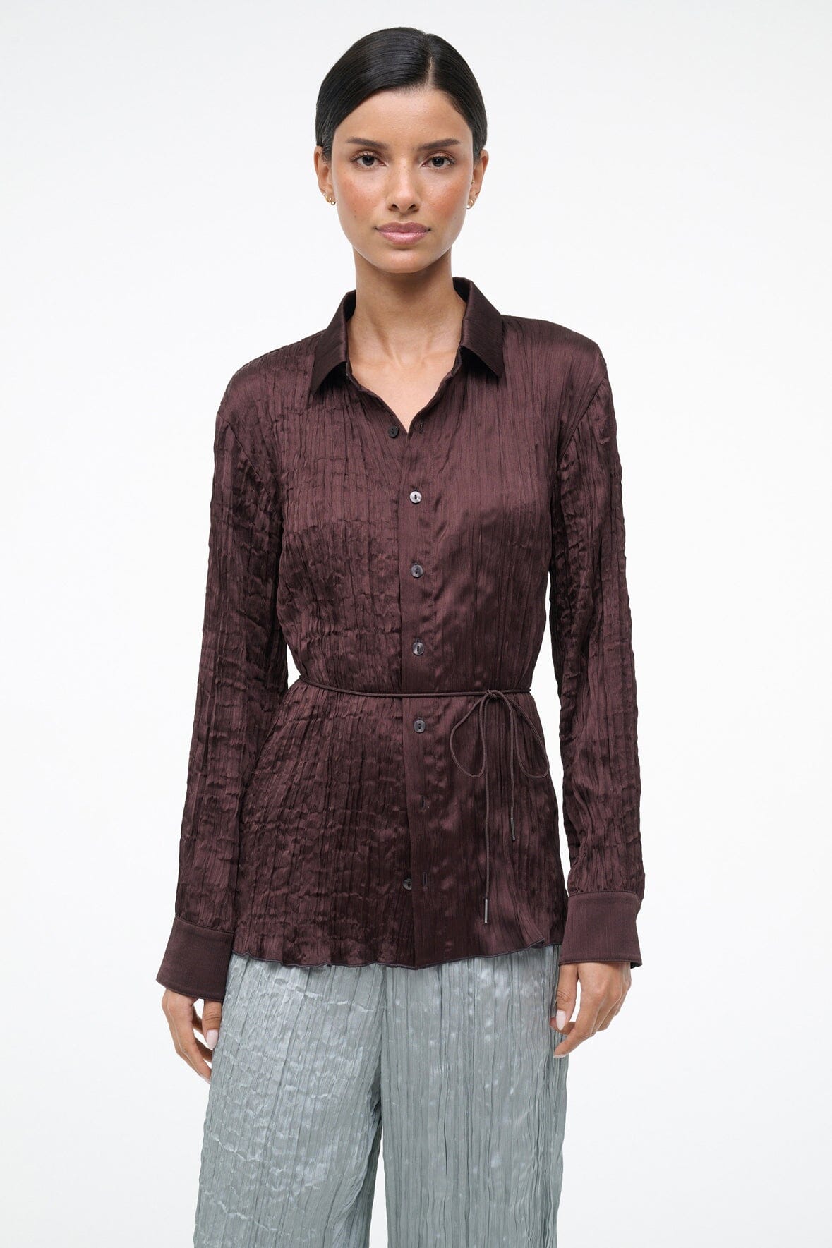 STAUD | Suki Shirt Earth