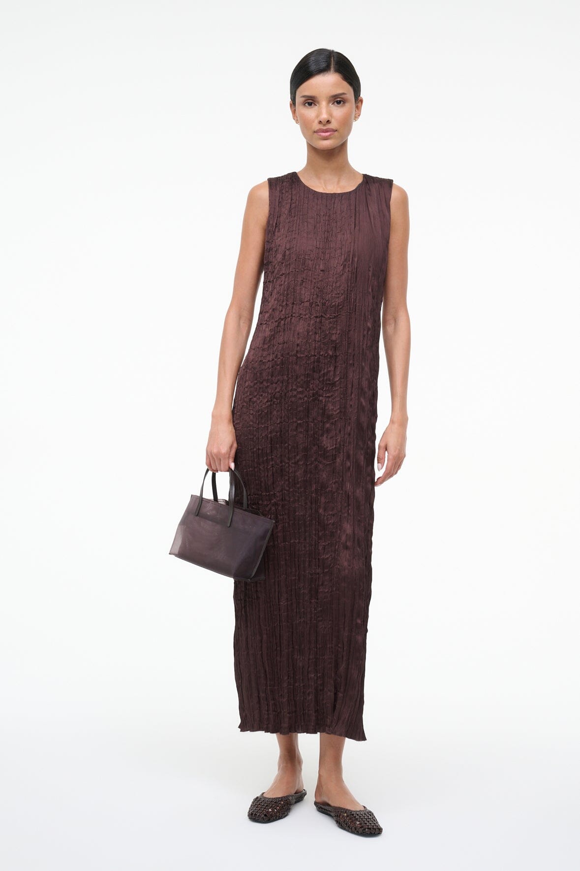 STAUD | Mizu Dress Earth