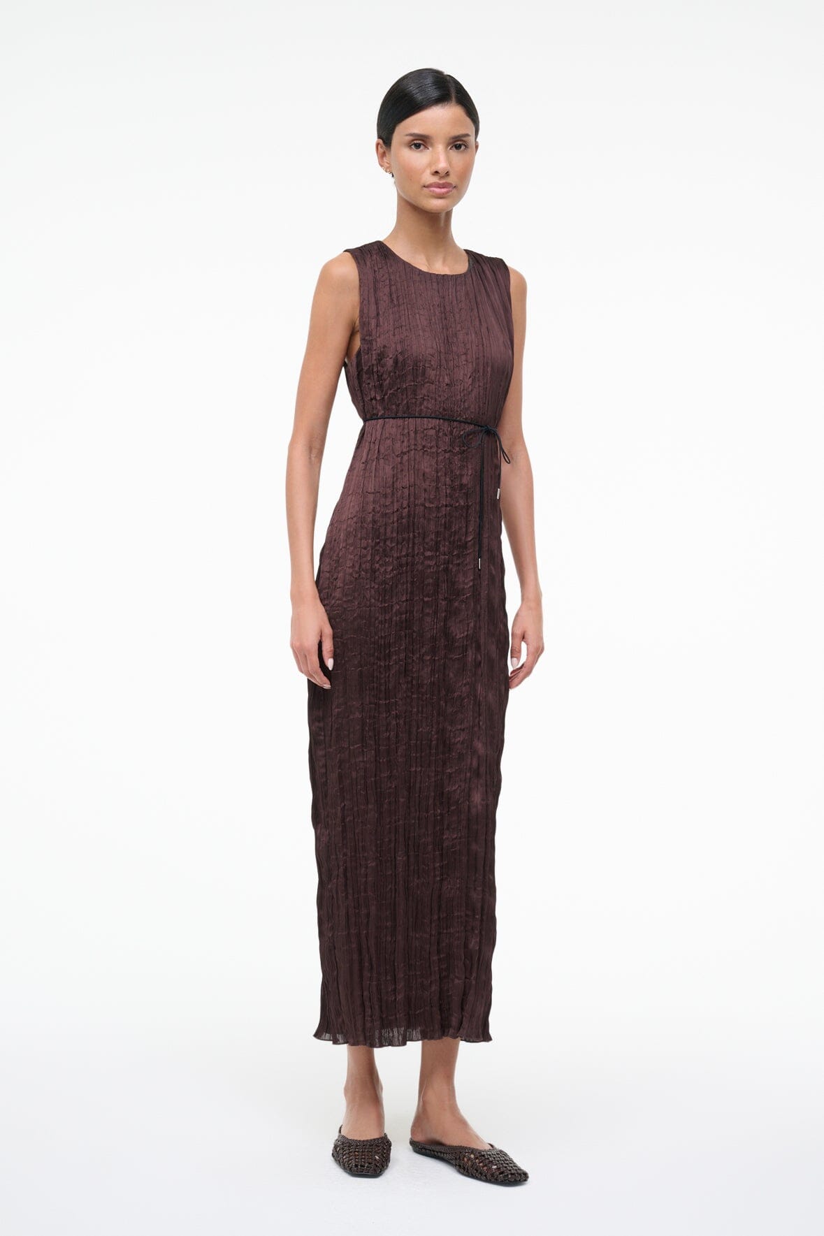 STAUD | Mizu Dress Earth