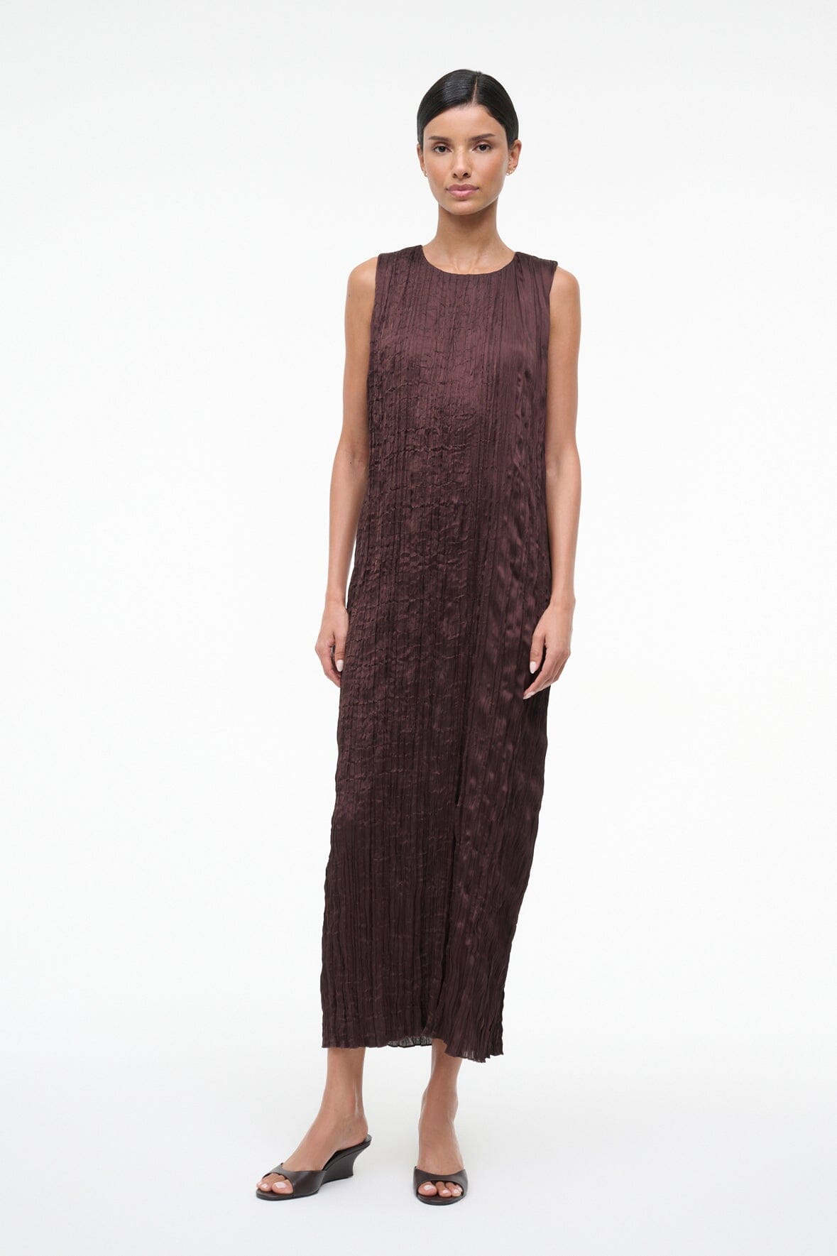 STAUD | Mizu Dress Earth