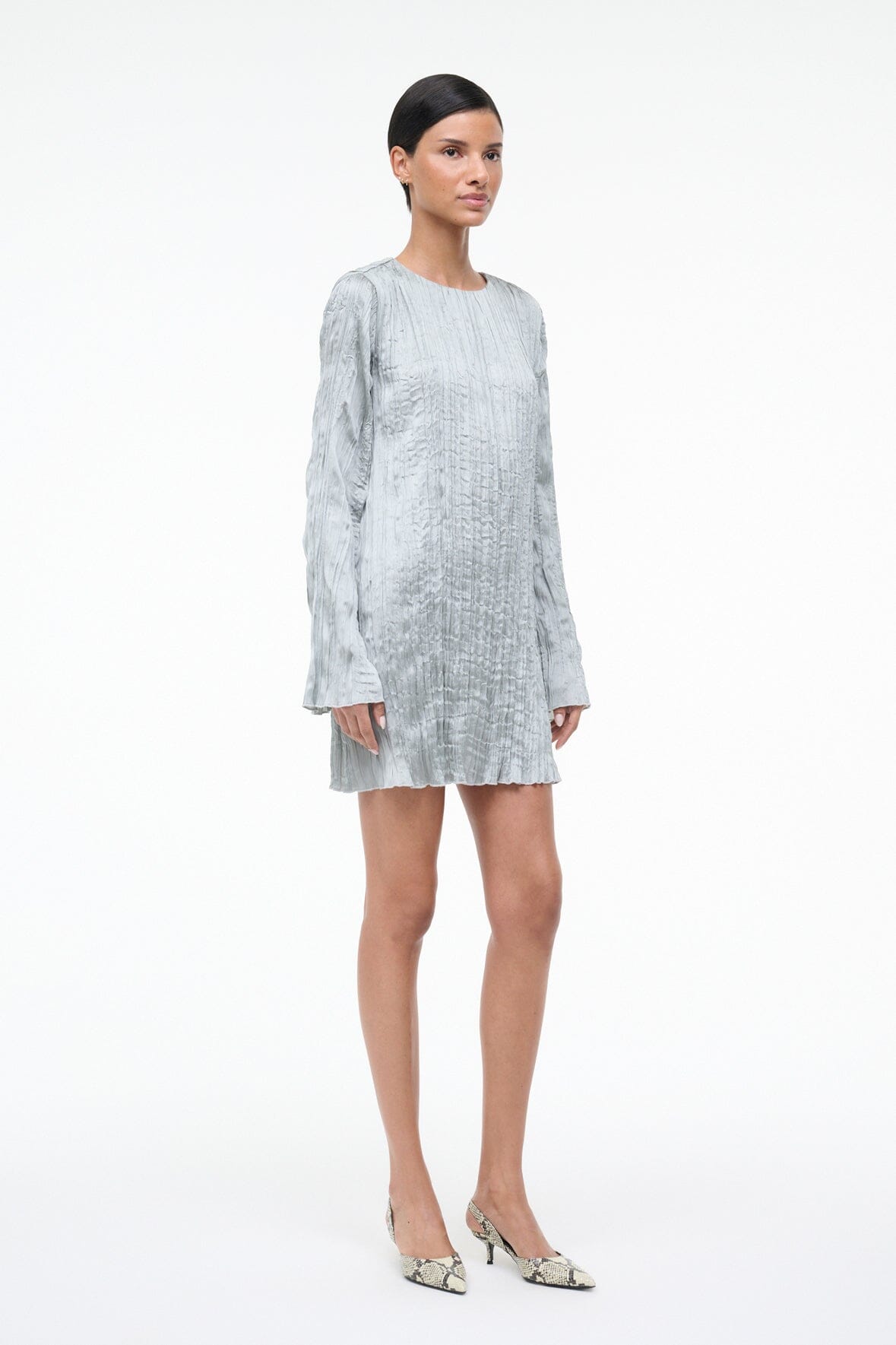 STAUD | Kona Dress Silver Sage