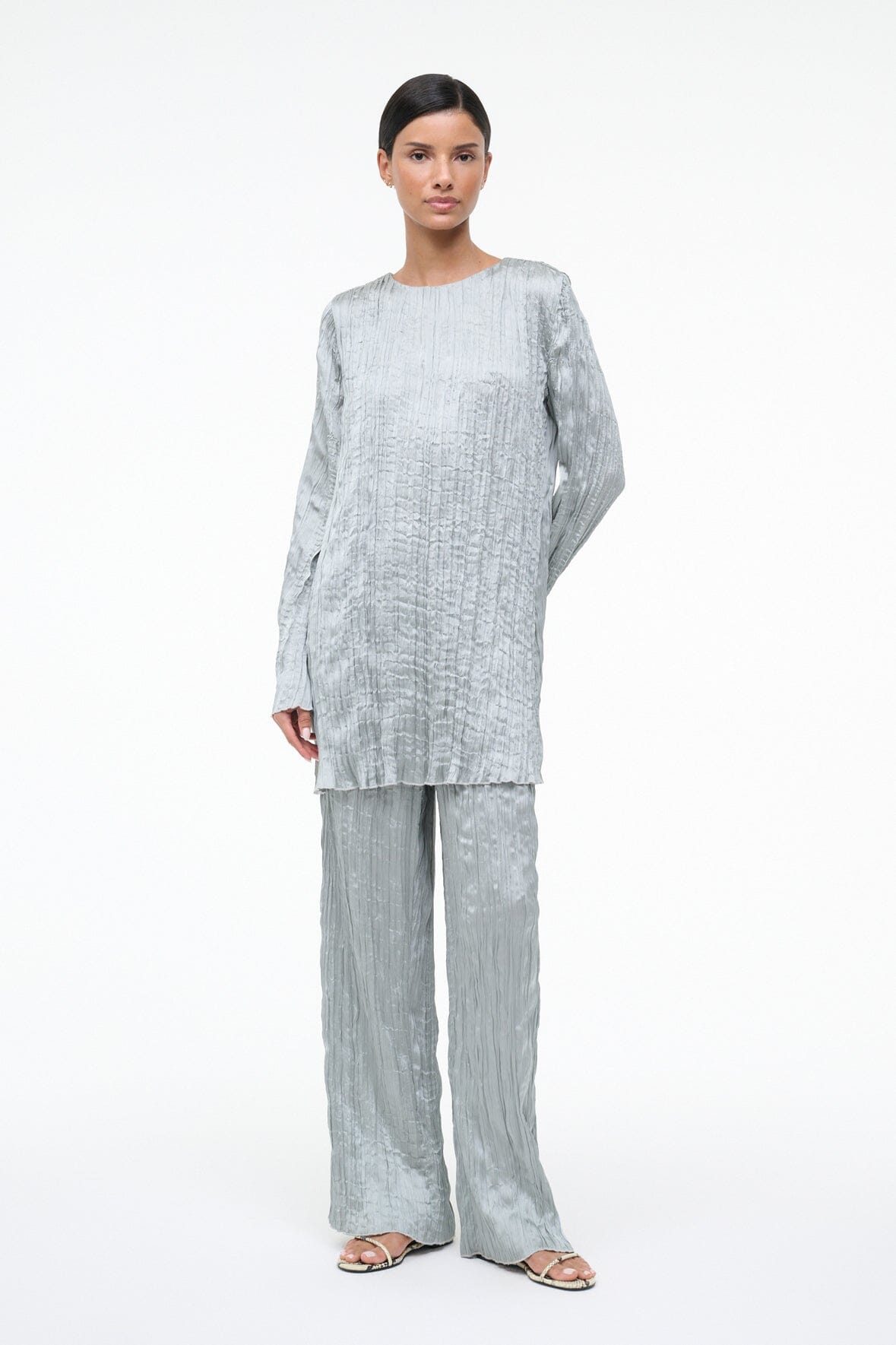 STAUD | Kona Dress Silver Sage