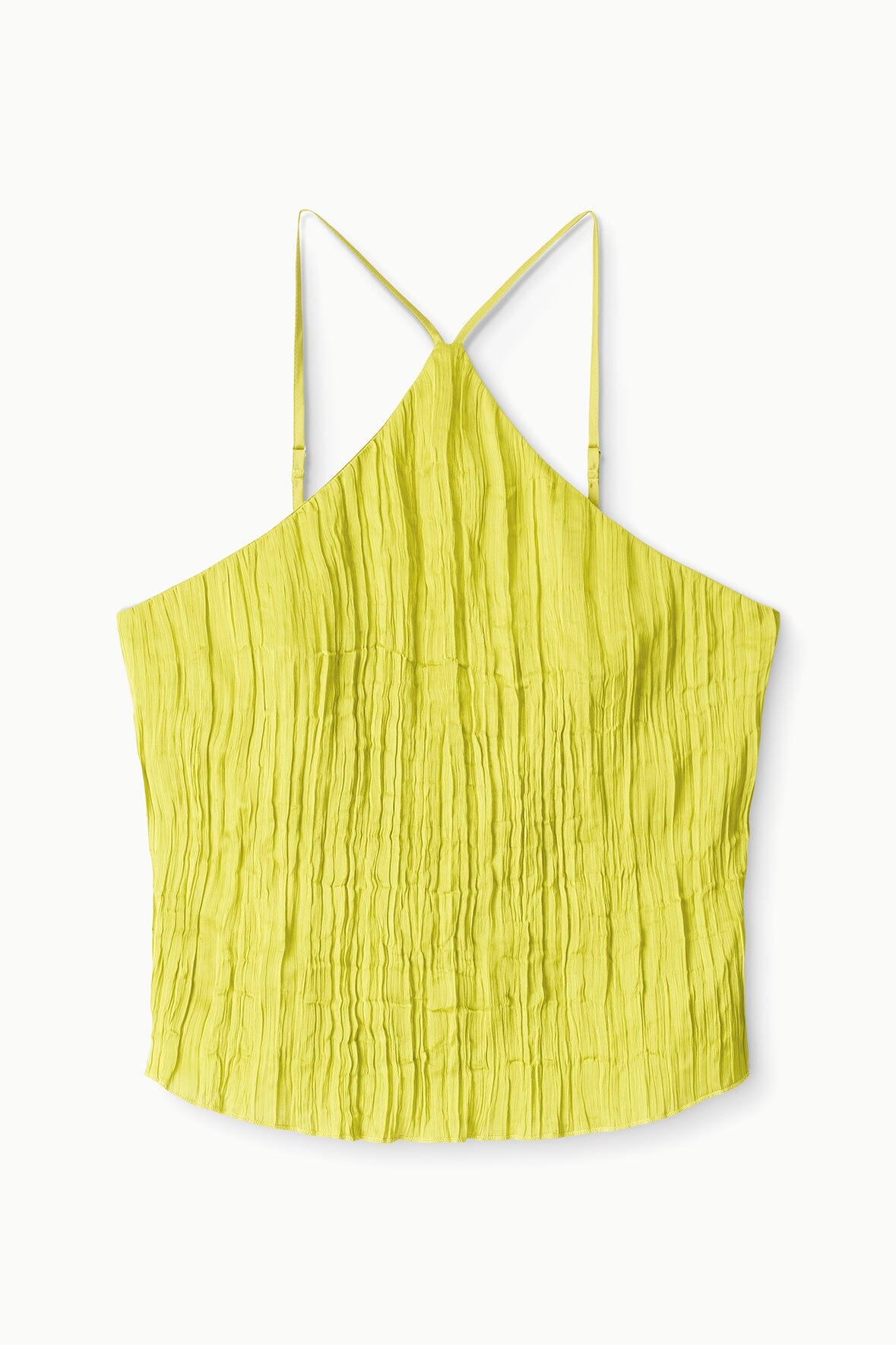STAUD | Akari Top Chartreuse