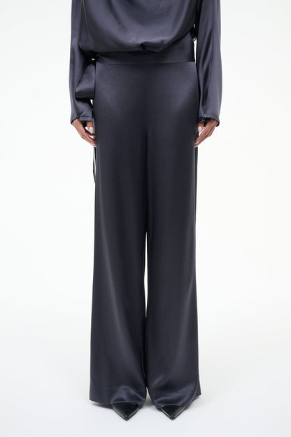 STAUD | Stroll Silk Pant Nocturne