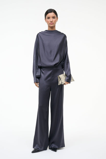 STAUD | Stroll Silk Pant Nocturne