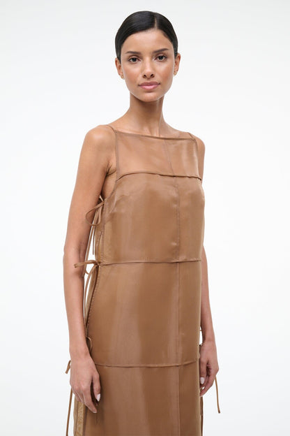 STAUD | Chandler Dress Walnut