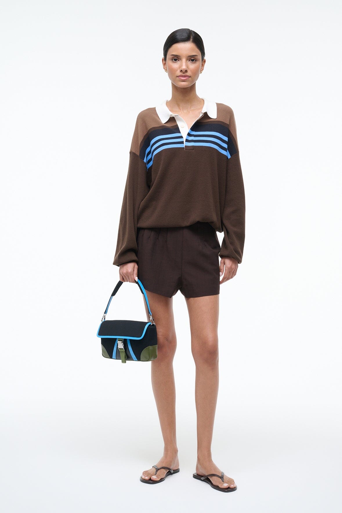 STAUD | Sail Top Earth Multi Stripe