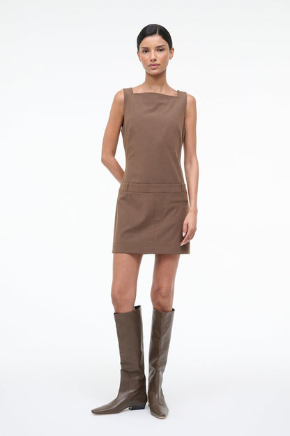 STAUD | Skyla Dress Nutmeg