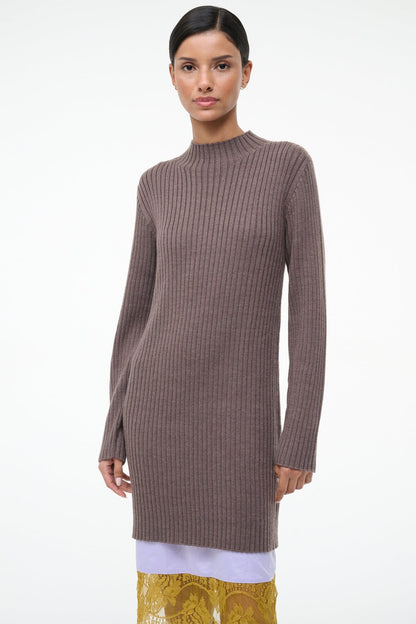 STAUD | Willow Sweater Dress Truffle