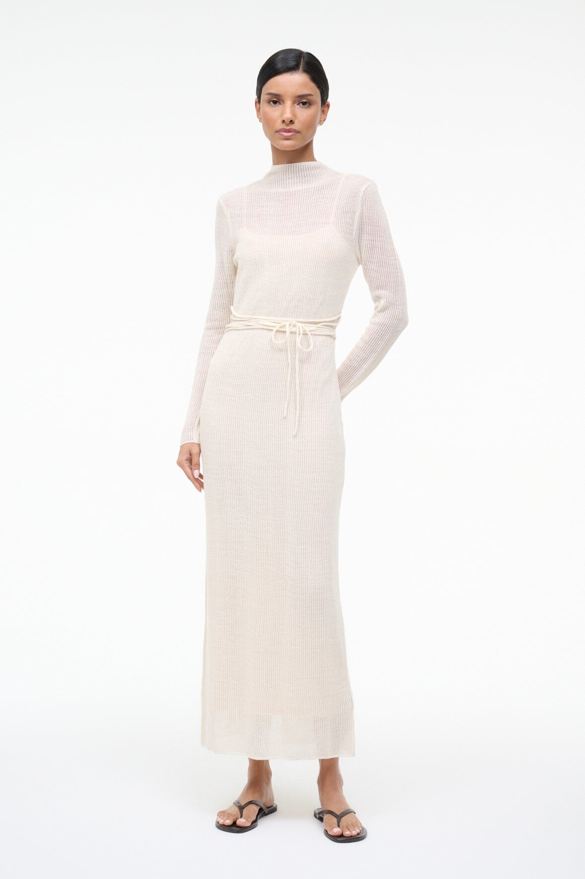 STAUD | Marianne Dress Ivory