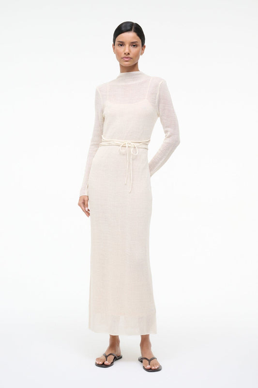STAUD | Marianne Dress Ivory