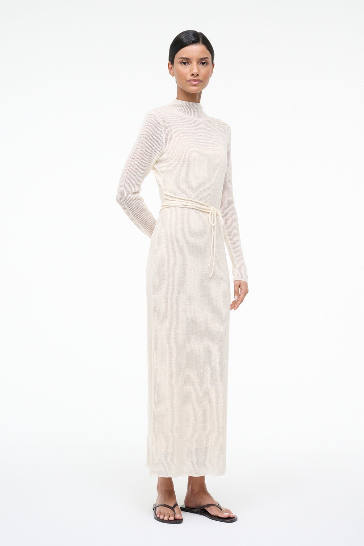 STAUD | Marianne Dress Ivory
